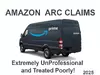 AMAZON ARC CLAIMS EXTREMELY UNPROFESSIONAL, WAS TREATED POORLY!